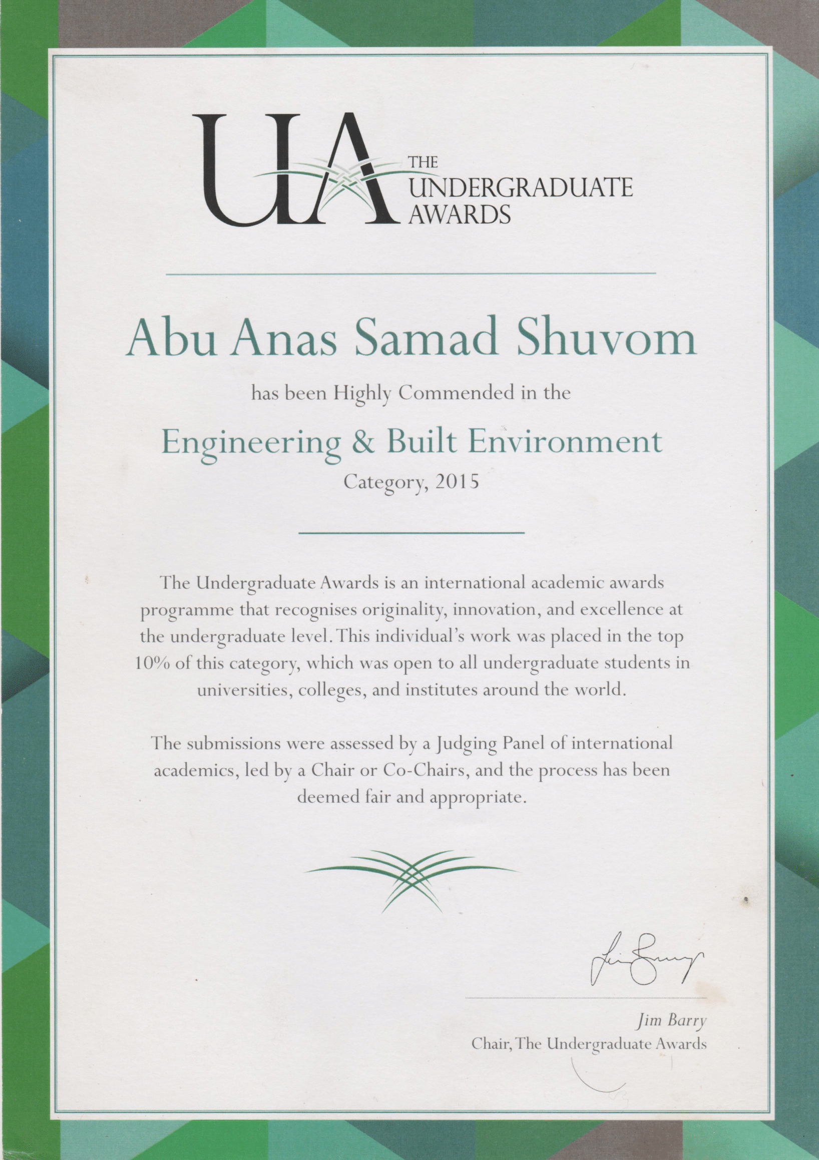 Global Undergraduate Awards